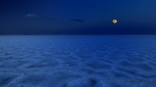 Full moon water night dark - vast free wallpaper