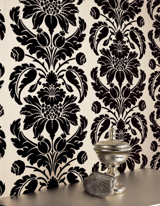 Vase table wallpaper black white - free minimalism wallpaper