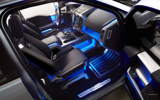 Car many seats blue light - seat free wallpaper