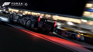 Racing car night track lights - adriaen isenbrant free wallpaper