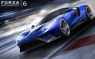 Blue sports car track blurry - f 8 aperture free wallpaper