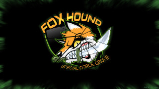 Green black tie dye fox - metal gear free wallpaper for desktop