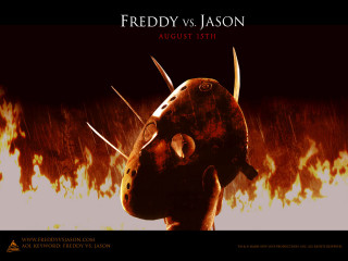 Demon face flames movie poster - a demon face free wallpaper
