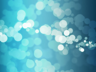 Blurry blue background white circles 6 - a blurry photo free wallpaper