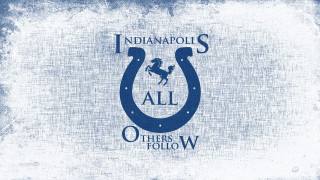 Blue white indianapolis colts logo - a.d.m. cooper free wallpaper for desktop