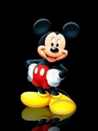 Mickey mouse red yellow back - fantastic realism free wallpaper for mobile