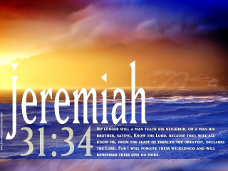 Bible verse jeremiah sunset ocean - bertram brooker free wallpaper for desktop