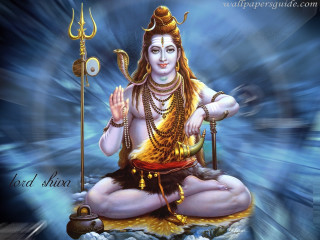 Hindu god sitting rock staff 2 - a painting of a hindu god free wallpaper for desktop