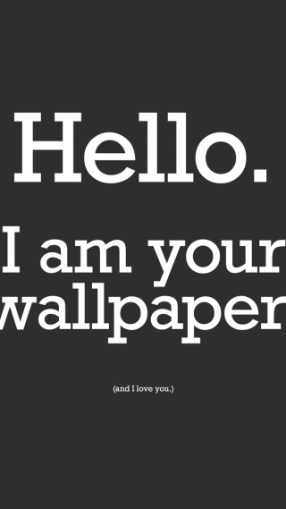 Hello i am your wallpaper 5 - cicely free wallpaper for mobile