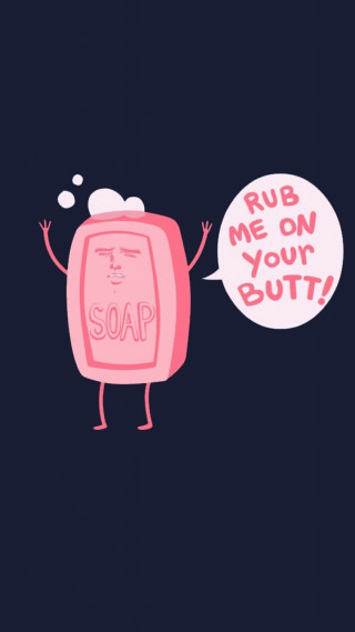 Cartoon soap bubble funny transgressive - claire hummel free wallpaper for mobile