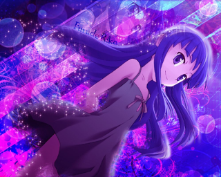 Girl long hair dress purple - long hair and a dress free wallpaper