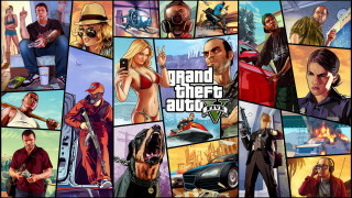 Gta v collage people vehicles 3 - a collage of photos free wallpaper