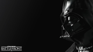 Darth vader helmet black background - theme free wallpaper
