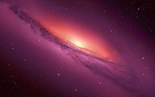 Purple red galaxy stars bright - david free wallpaper for desktop