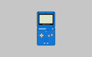 Blue gameboy white screen gray - 2 d game art free wallpaper