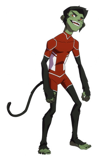 Monkey red uniform black tail - adam manyoki free wallpaper