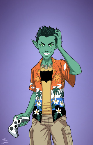 Cartoon man video game controller - benjamin marra free wallpaper for mobile