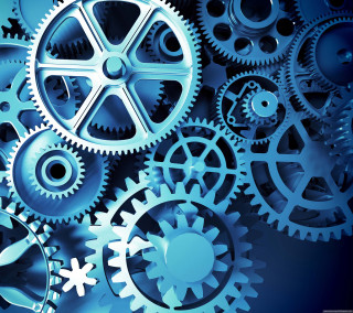 Gears smile mechanical beeple fangs - les automatiste free wallpaper for tablet