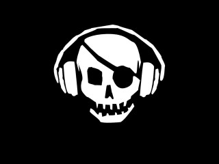 Skull headphones skull face music - eiichiro oda free wallpaper for desktop