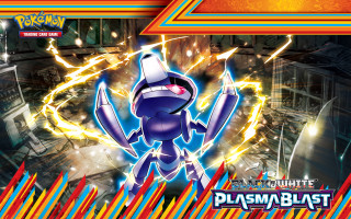 Pokemon character lightning effect caption - plasma free wallpaper