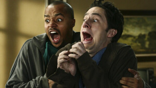 Two men making faces mouth - open free wallpaper