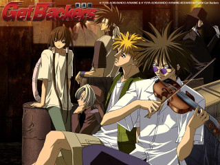 Group people violin player girlbanders - poster art free wallpaper