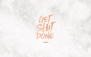 White orange wall quote brush - done free wallpaper for desktop