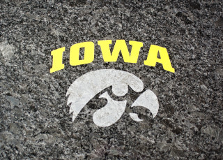 Iowa street sign football helmet - a football helmet free wallpaper