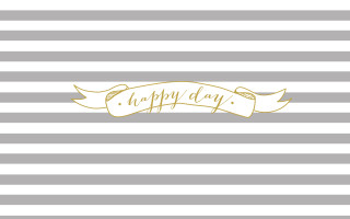 Striped background ribbon happy day - a ribbon free wallpaper