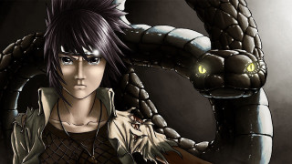 Man snake shoulder snake shoulder - rob rey and kentaro miura style free wallpaper