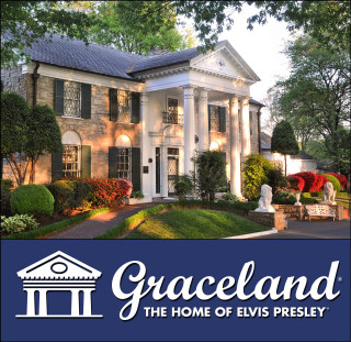 Graceland home elvis presley house - free architecture wallpaper for tablet