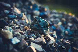 Rock green substance pile sunlight - a rock free wallpaper for desktop
