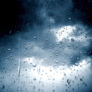 Rain covered window sky clouds 2 - free rain wallpaper for tablet
