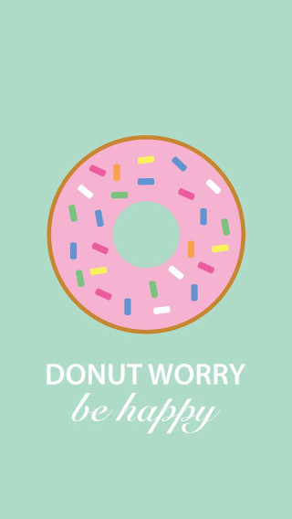 Donut sprinkles green background donut - elaine duillo free wallpaper for mobile