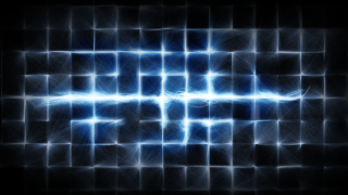 Blue black background squares lines - the center of the image free wallpaper