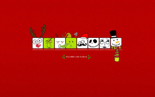 Red cartoon character japanese flag - funny free wallpaper for desktop