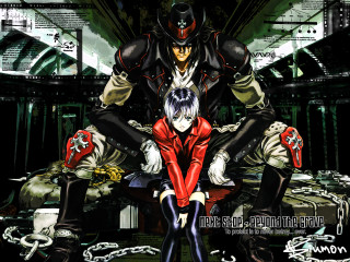 Anime couple bench chains room - a bench together free wallpaper