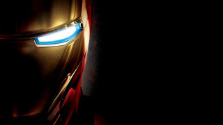 Ironman closeup dark eyes light - marvel comic free wallpaper