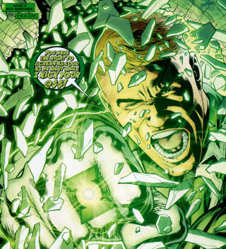 Green lantern leaves background nature - comic cover art free wallpaper for tablet