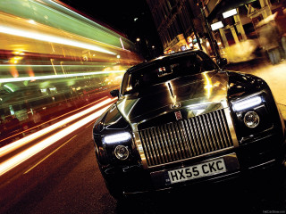 Car night street blurry bus 2 - luxury free wallpaper