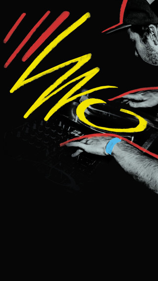 Man typing typewriter hat yellow - the keyboard free wallpaper