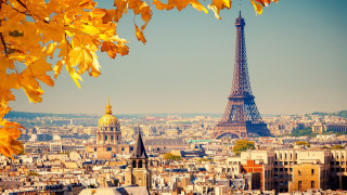 Eiffel tower view from top 4 - paris school free wallpaper