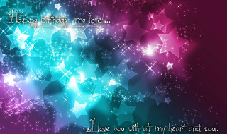Colorful background stars quote image - ammi phillips free wallpaper