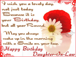 Birthday card flower message daughter - a birthday card free wallpaper