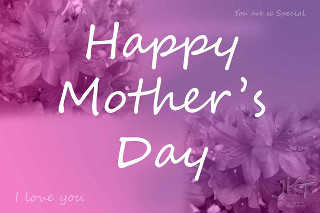 Happy mothers day flower background - a white text free wallpaper for desktop