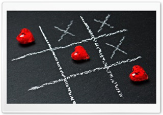 Ticquet game hearts chalkboard cross - a cross free wallpaper