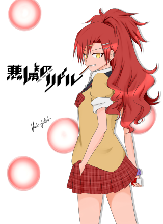 Girl red hair glasses bubbles - a cigarette free wallpaper