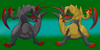 Pokemon fight cartoon green blue - a blue background behind them free wallpaper