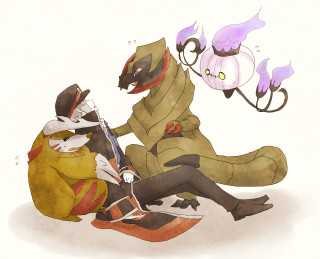 Couple motorcycle sitting white background - spooky free wallpaper