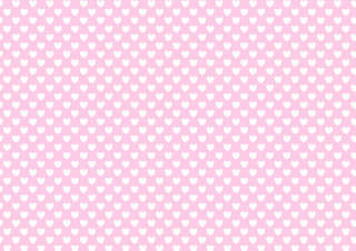 Pink white heart pattern background - similar free wallpaper